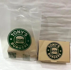 Fábrica de cajas y bolsas para hamburguesas