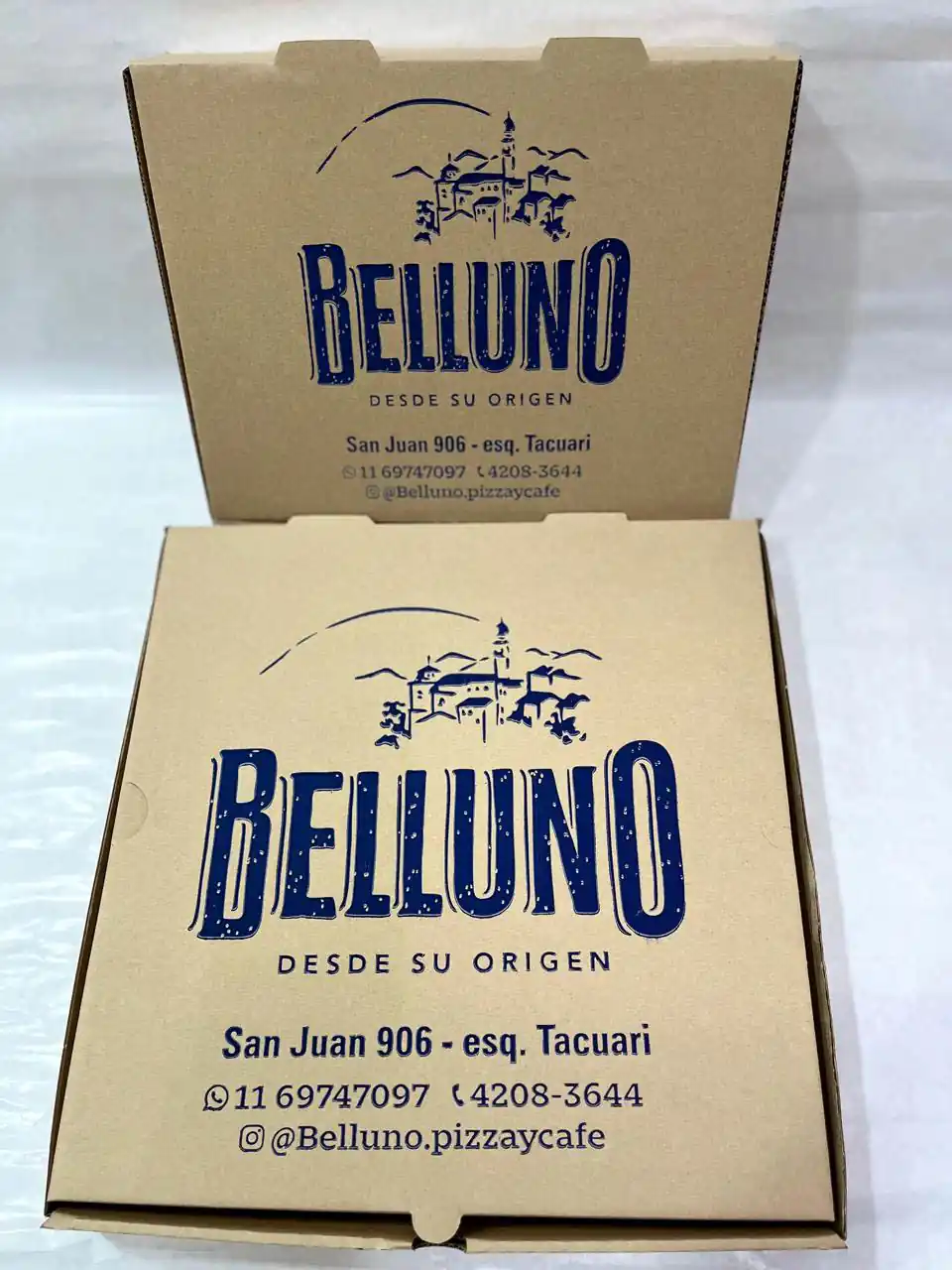 Fábrica de cajas para pizzas y empanadas zona norte sur