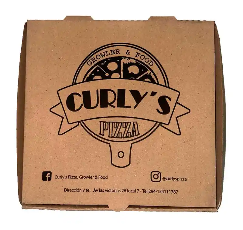 Fábrica cajas para pizzas personalizadas con logo