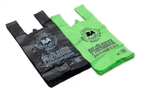 Bolsas Camiseta Ciudad Verde por mayor