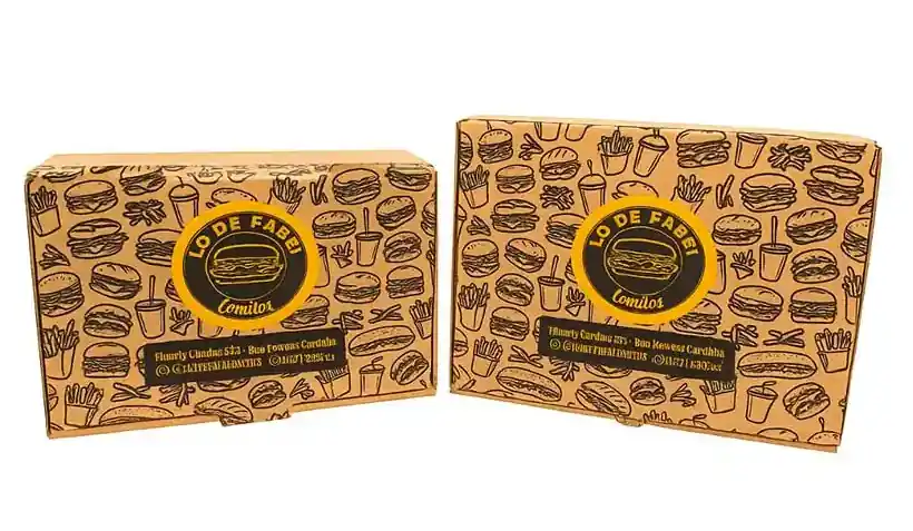 Fabrica de Cajas Para Pizzas Empanadas y Hamburguesas