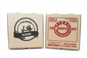 Cajas para Pizzas Personalizadas con logo