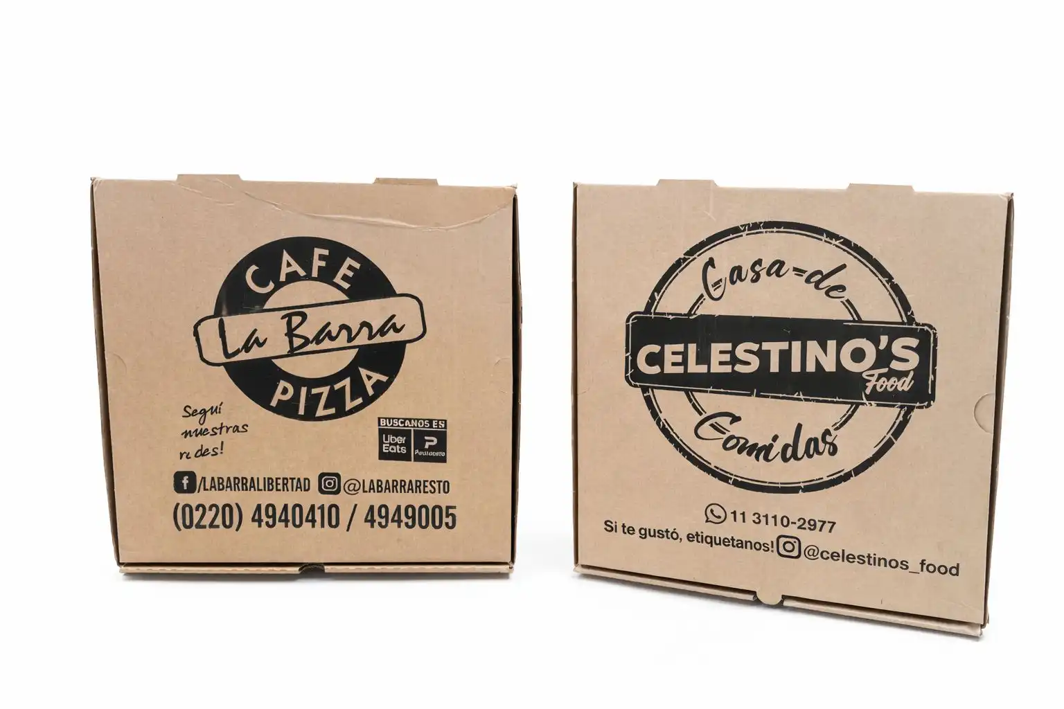 Cajas para Pizzas Personalizadas con logo