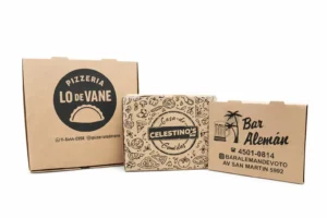 Cajas para Pizzas Personalizadas con logo
