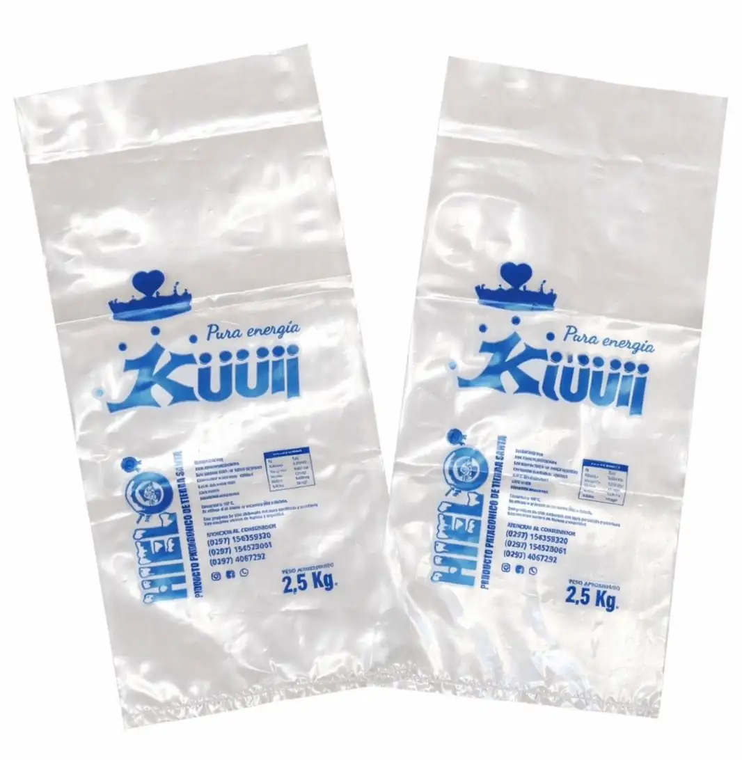 Bolsas para hielo personalizadas con logo Küüi 2.5kg fabricante